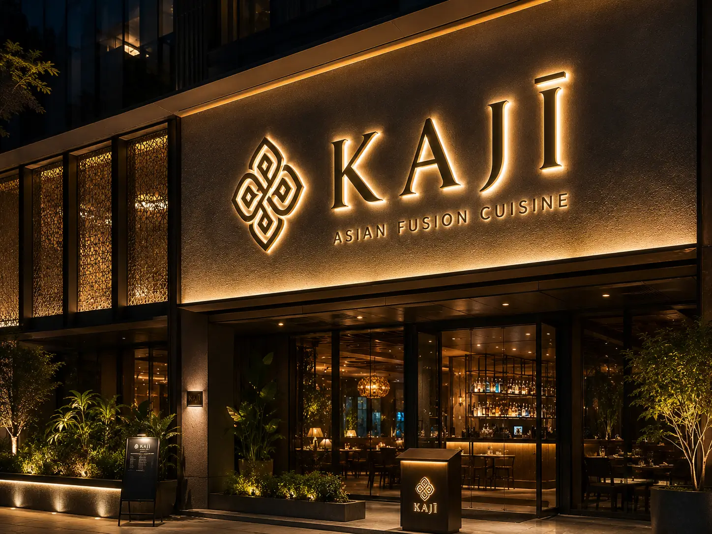 Huruf Timbul Restoran Kayu Manis