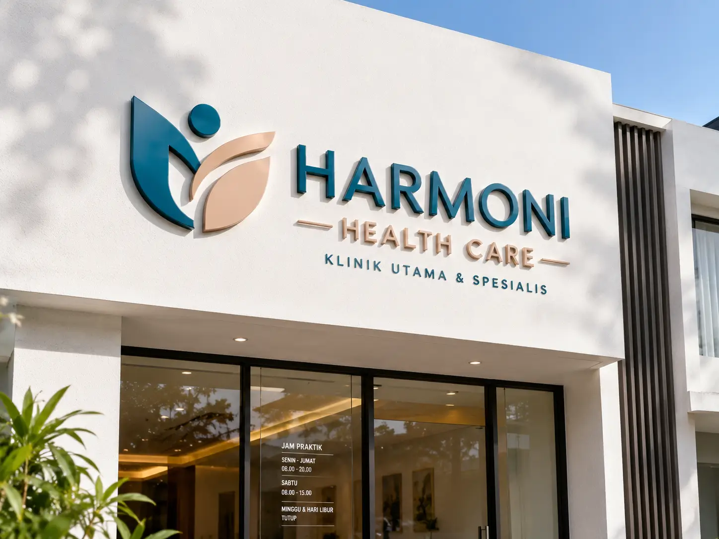 Huruf Timbul Akrilik untuk Klinik