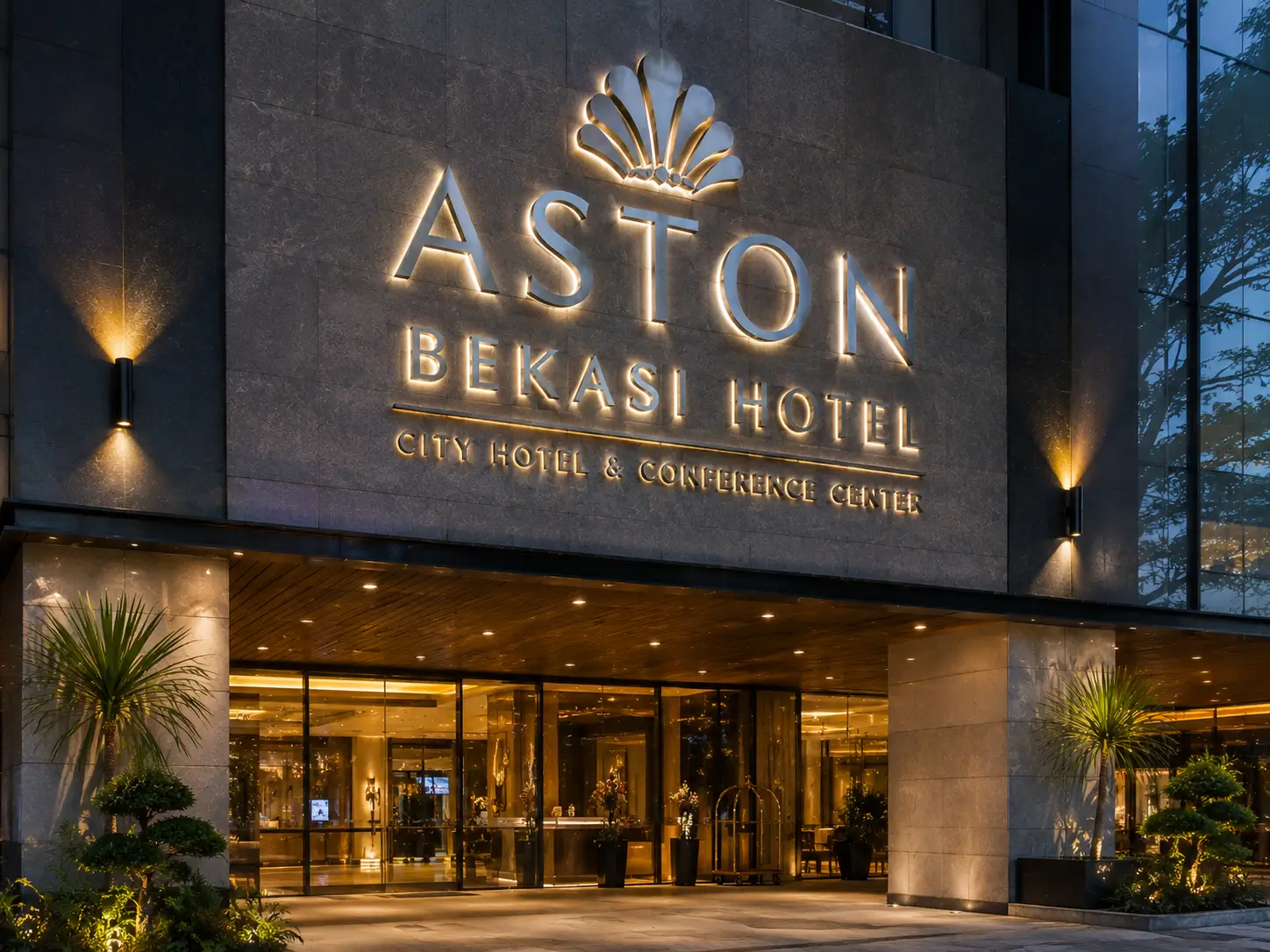 Huruf Timbul Hotel Bekasi