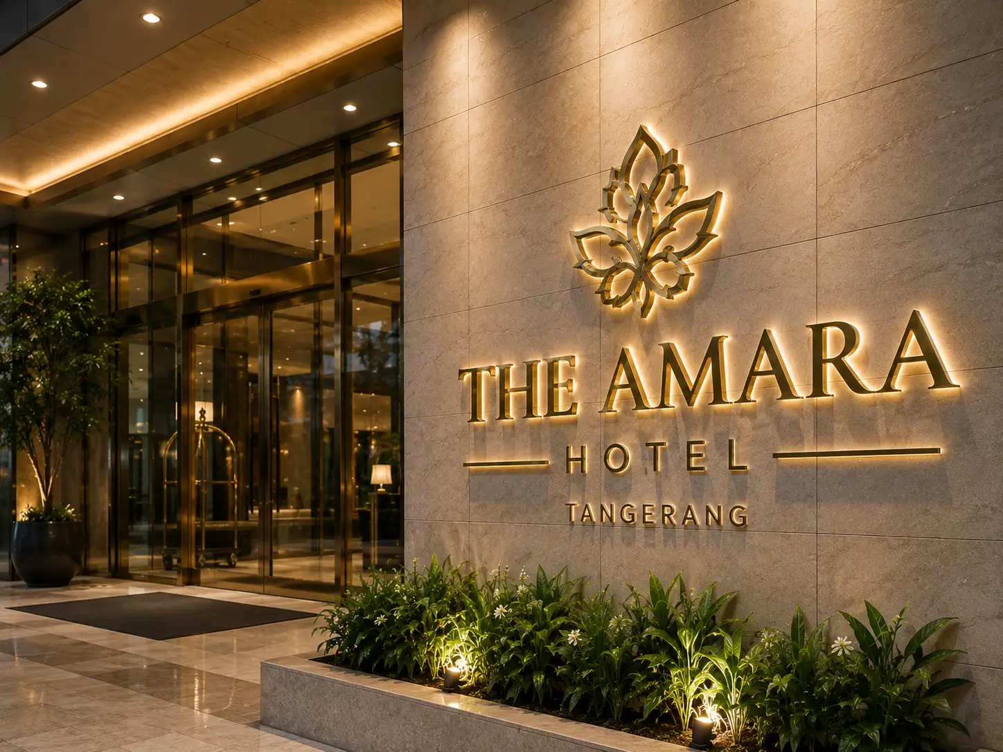 Huruf Timbul Hotel Tangerang
