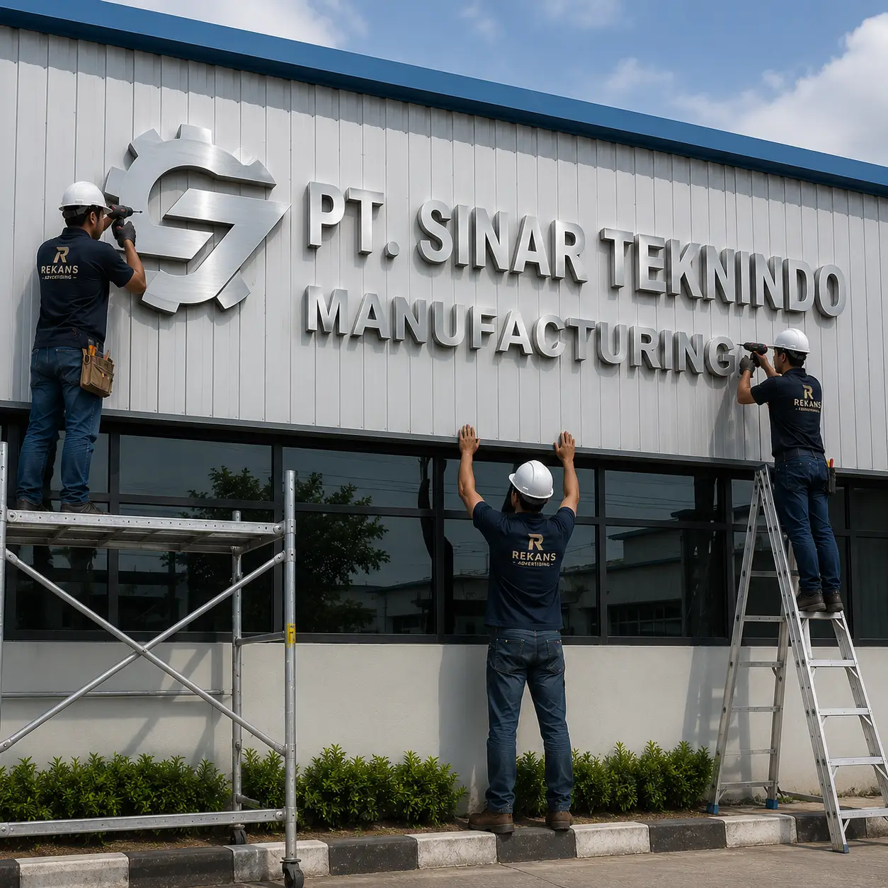 Apa Itu Huruf Timbul Stainless