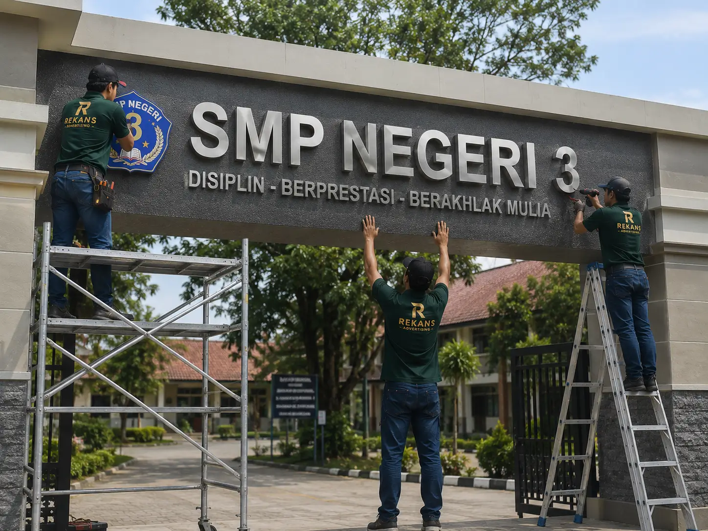 Huruf Timbul Sekolah
